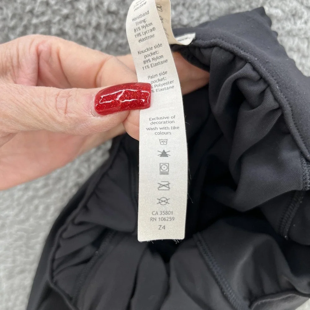 Lululemon Pants Womens 2 Black Keep Moving High Rise‎ Tappered Jogger